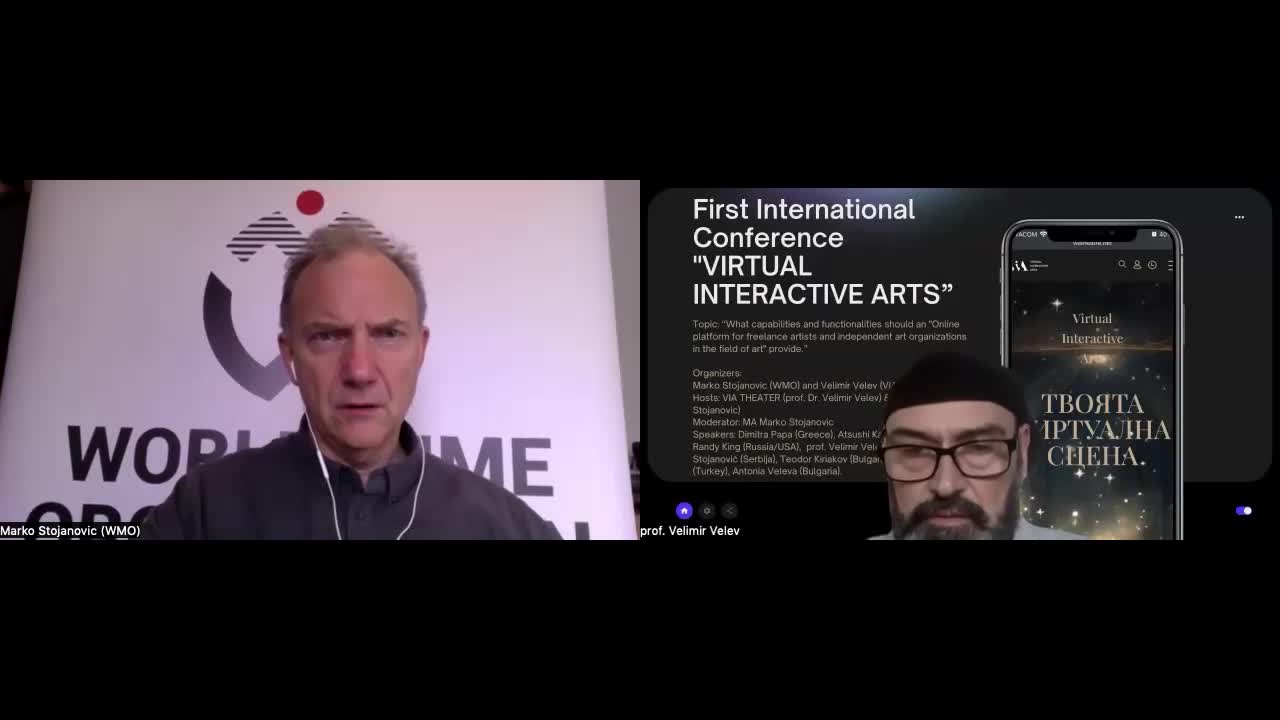 First International Conference „VIRTUAL INTERACTIVE ARTS“